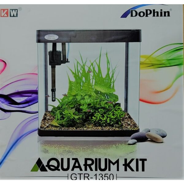 DoPhin Aquarium Kit GTR-1350 de Pecera Led de 7gal/27L.