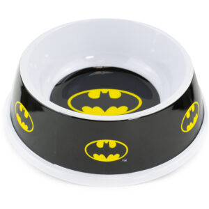 Dc Comics Batman Plato De Melamina Para Perros 16oz