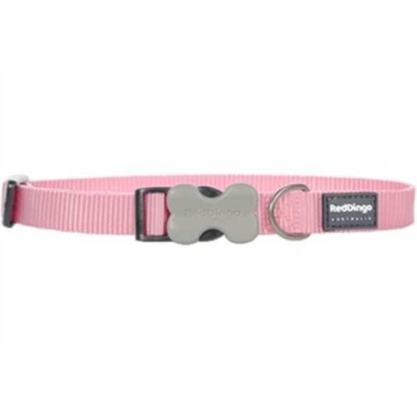 Red Dingo Collar Rosado De Nylon Grande Para Perros 12"