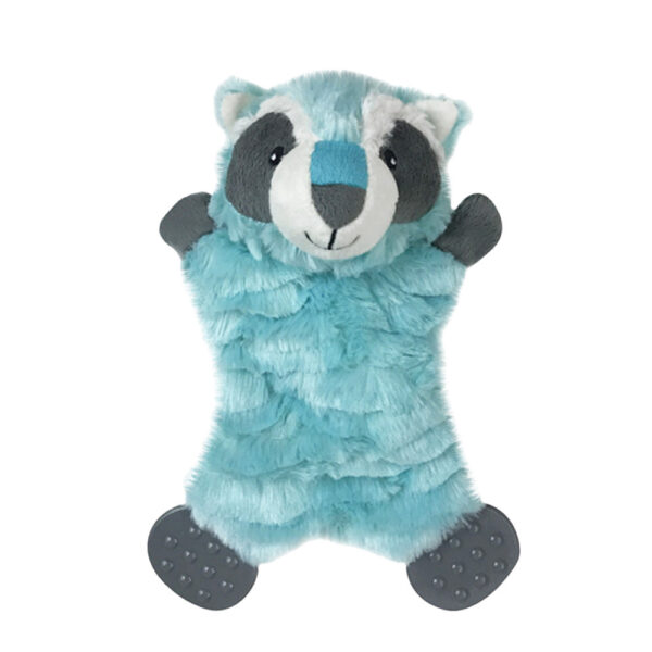 PetPark Blvd Juguete Mapache De Peluche Para Perros 9"