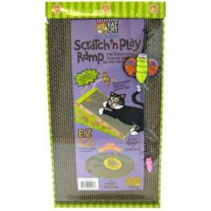 Fat Cat Rascador Rampa De Carton Para Gatos 18.5"