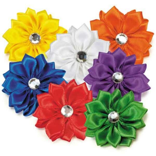 Aria North Molly Bows Lazo Con Diamante Para Perros