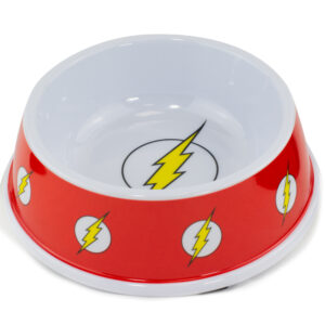 Dc Comics Flash Plato De Melamina Para Perros 16oz