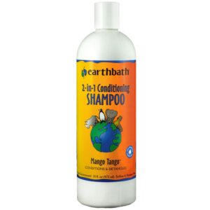 Earthbath 2 En 1 Shampoo Acondicionador De Mango Para Perros 16oz