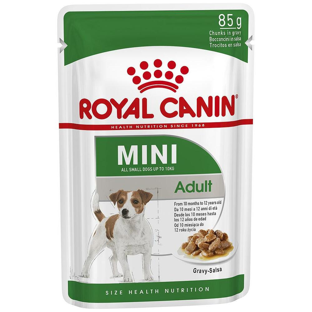 Royal Canin Mini Adult Alimento Humedo Para Perros De Raza Pequeña 85g