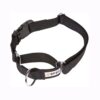 Gogo Martingale Collar Negro De Nylon Para Perros 16"