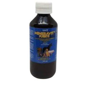 Mineravit Fuerte Suplemento Multivitaminico, Minerales y Aminoacidos para Mascotas 240ml