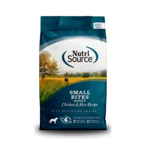 Nutrisource Chicken & Rice Adult Small Bite Alimento Seco De Pollo Para Perros 4lb/1.8kg