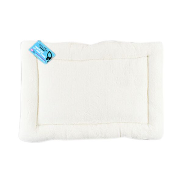 Riley & Rex Cama Plana Antideslizante Crema para Mascotas 28.74"